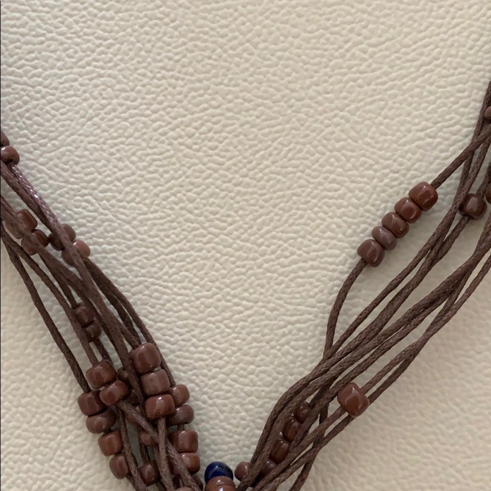 Coconut Shell Beaded Necklace - Picture 3 of 3